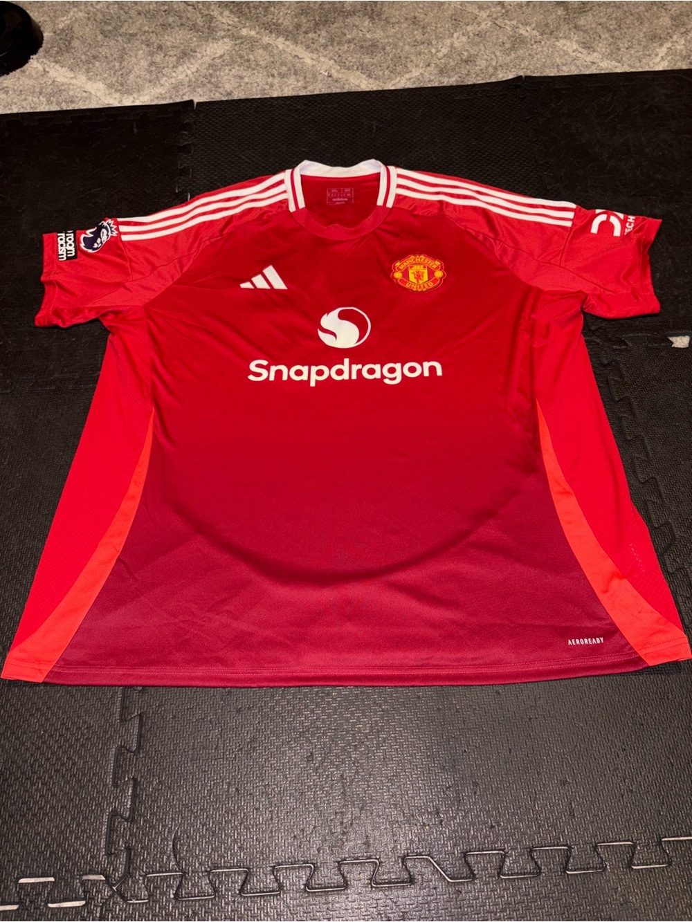 Adidas Manchester United Marcus Rashford Home Jersey 25/26 NWOT 3XL